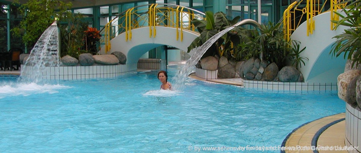 Kurfürstenbad in Amberg Erlebnisbad Oberpfalz Freizeitbad Wellnessbad