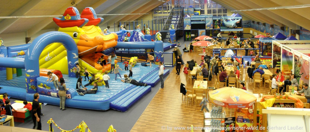 Kinderland Tobiwelt in Cham Indoorpark in der Oberpfalz