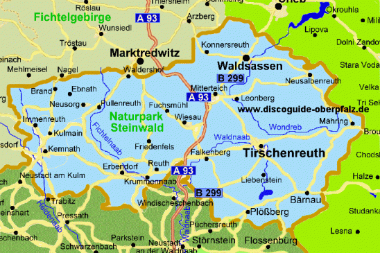 landkarte-landkreis-tirschenreuth-karte-oberpfalz-stadtplan