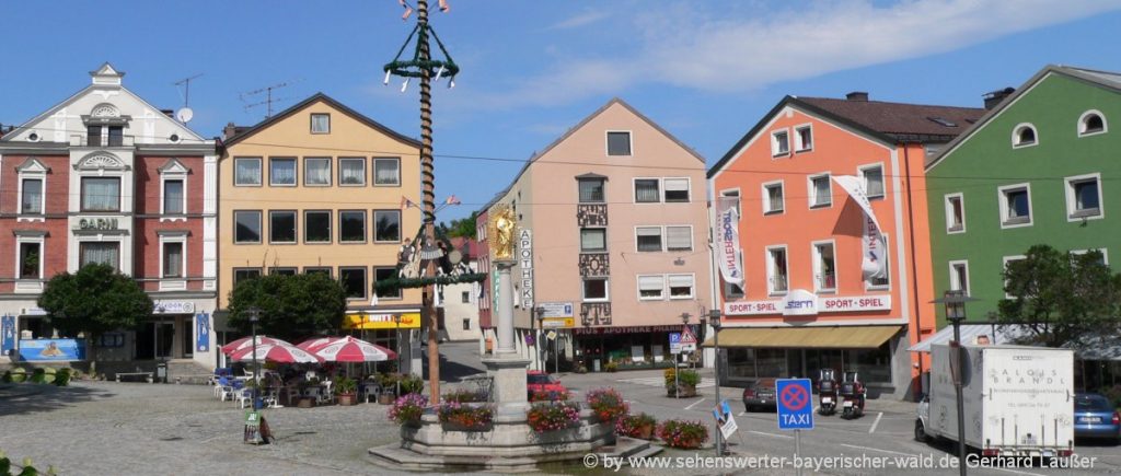 regen-freizeitangebote-niederbayern-eventlocation-stadtplatz-marktplatz